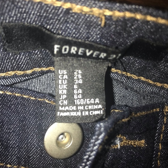 TWO pairs of jeans American Eagle AND Forever 21 - Picture 2 of 4
